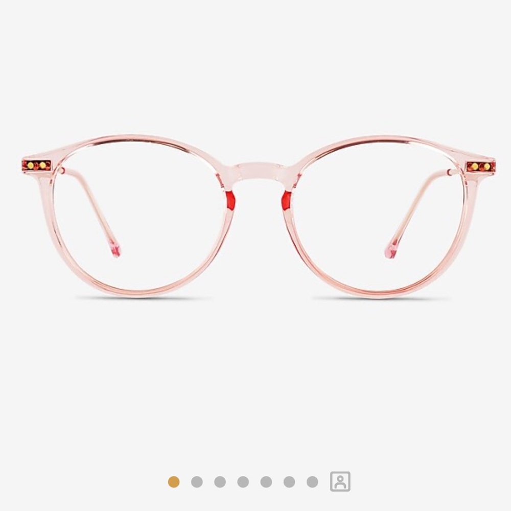 EyeBuyDirect Amity Glasses Round Rose Gold Eyeglasses